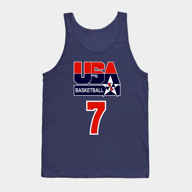 USA DREAM TEAM 92 - FRONT & BACK PRINT !!! Tank Top by Buff Geeks Art